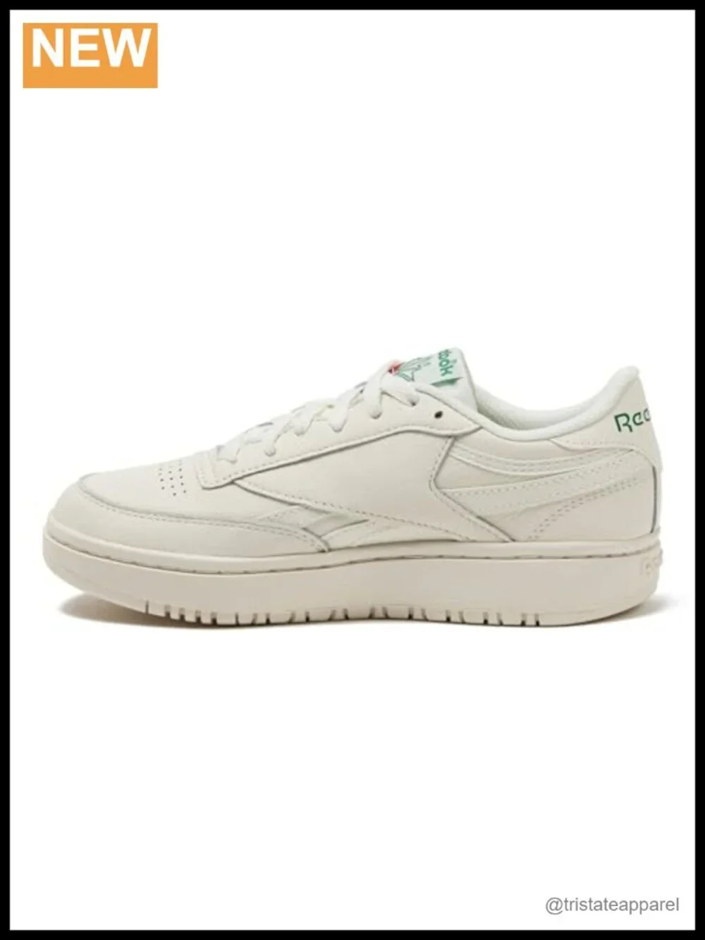 Platform Sneakers with Chunky Sole Lace-Up Closure Leather Upper Padded Tongue